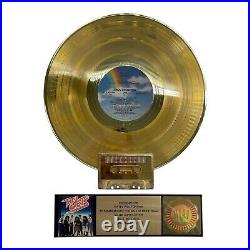 Unframed GOLD SALES AWARD THE JETS Magic & Believe 500K Copies MCA RECORDS