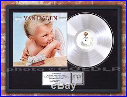 VAN HALEN 1984 LP PLATINUM RECORD AWARD rare gold cd mint collectible gift