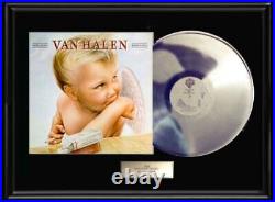 Van Halen 1984 White Gold Silver Platinum Tone Record Lp Non Riaa Award