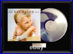 Van Halen 1984 White Gold Silver Platinum Tone Record Lp Non Riaa Award