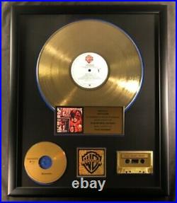 Van Halen Fair Warning LP Cassette CD Gold Non RIAA Record Award Warner Brothers