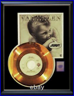 Van Halen Jump 45 RPM Gold Metalized Record Rare Non Riaa Award