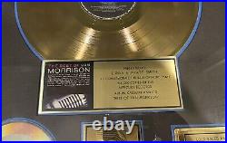 Van Morrison Best Of RIAA Gold Record Award