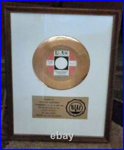 Vintage 1967 RIAA Gold Record Award Royal Guardsmen Snoopy vs. The Red Baron