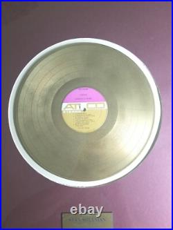 Vintage 1968 GOLD ALBUM AWARD CREAM Disraeli Gears -Given To Record Producer