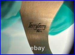 Vintage 1970s RCA RECORDS Terryberry Award Ring 10K Gold Onyx Heavy Q27 Vintage 1970s RCA RECORDS Terryberry Award Ring 10K Gold Onyx Heavy Q27