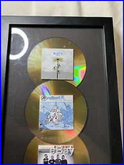 Vintage Relient K RIAA Gold Sales 500,000 Record Copies Sold Award VERY RARE