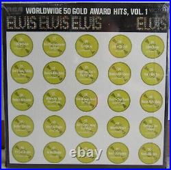 Vinyl Record Elvis Worldwide 50 Gold Award Hits Vol. 1 MONO Sealed