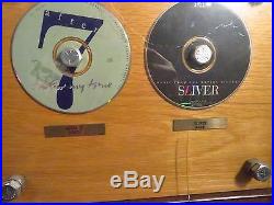 Virgin Records 1993 Platinum & Gold Award Display A Record Year CD WDJX 40 x 11