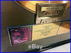 Vixen RIAA Gold Record 500,000 Sales Award Official 80s All-Girl Metal RARE