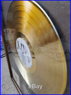 WAR Why Cant We Be Friends RIAA GOLD RECORD AWARD RARE FLOATER BEAUTY