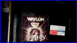 Waylon Jennings What Goes Around 1979 Rca Framed Certified Gold Award Lp Vg+
