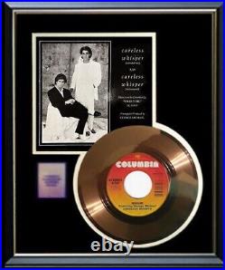 Wham George Michael Careless Whisper 45 RPM Gold Record Rare Non Riaa Award