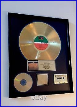 White Lion Big Game Gold Record Sales Award RIAA Certified