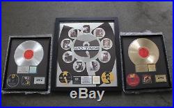 Wu-tang Clan (3) Riaa Record Award Platinum & Gold Loud/rca Records Plaque Wear