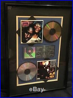 Wu-tang Clan & Mobb Deep Riaa Record Award Platinum & Gold Loud/rca Records