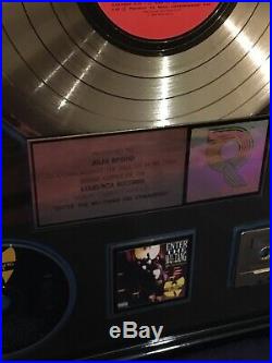 Wu-tang Clan Riaa Gold Loud Records Award