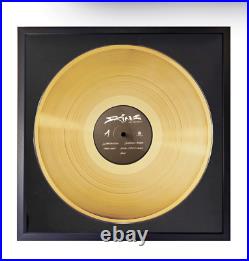 XXXTENTACION Skins 24k Gold Record 12 LP Display Oak Framed Award Album MTV