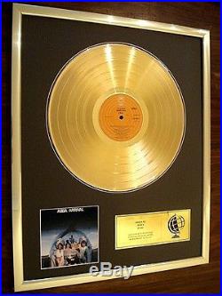 Your Own Personalised 12 Gold Disc Album Record Award Presentation