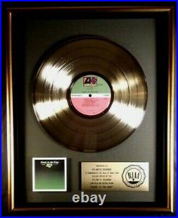 Yes Close To The Edge LP Gold RIAA Record Award To Atlantic Records