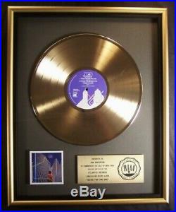 Yes Going For The One LP Gold RIAA Record Award Atlantic Records Jon Anderson