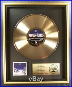 Yes Tales From Topographic Oceans LP Gold RIAA Record Award Atlantic Records