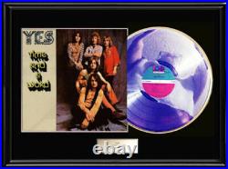 Yes Time And A Word White Gold Silver Platinum Tone Record Lp Non Riaa Award