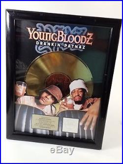 YoungBloodz RIAA GOLD RECORD ALBUM AWARD GOLD DISC Mickey MeMpHiTz Wright