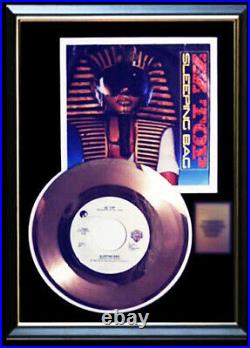 Zz Top Sleeping Bag 45 RPM Gold Metalized Record Rare Non Riaa Award